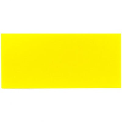 Campione - plexiglass giallo limone per il taglio laser