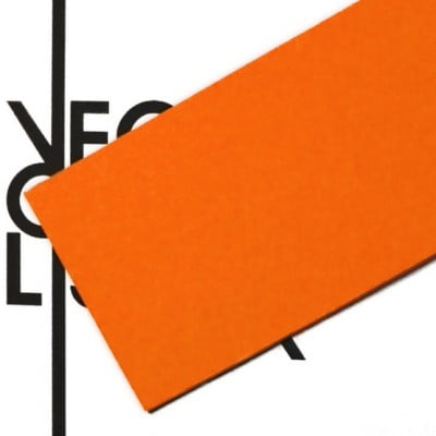 Superficie - feltro arancione per il taglio laser