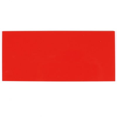 Campione - plexiglass rosso fragola per il taglio laser