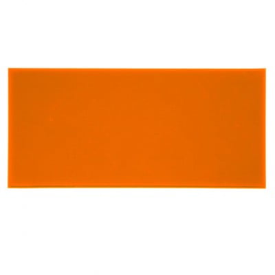Campione - plexiglass arancione fluo per il taglio laser