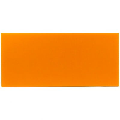Campione - plexiglass mandarino per il taglio laser