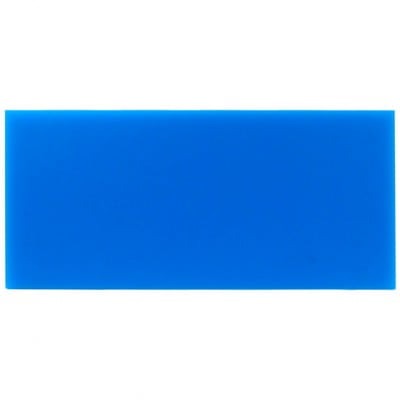 Campione - plexiglass celeste per il taglio laser