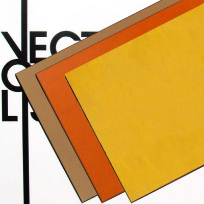 Set campioni colore di pelle conciata al vegetale
