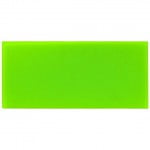 Échantillon - plexiglas vert clair pour la découpe au laser