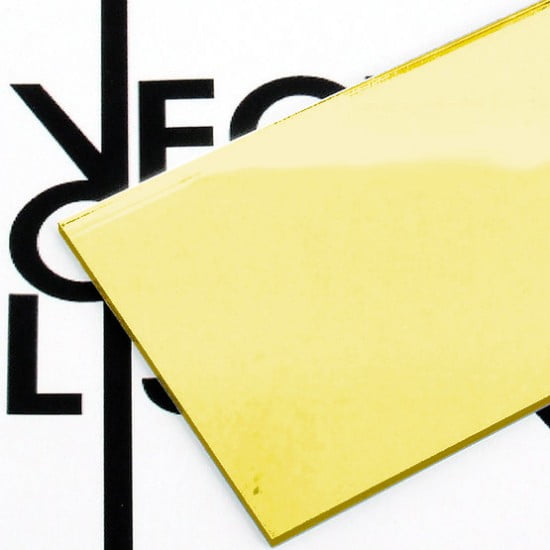 Feuille De Plexiglas Acrylique Fluorescent Rose 1/4" (6mm) - Format 12x12 Pouces