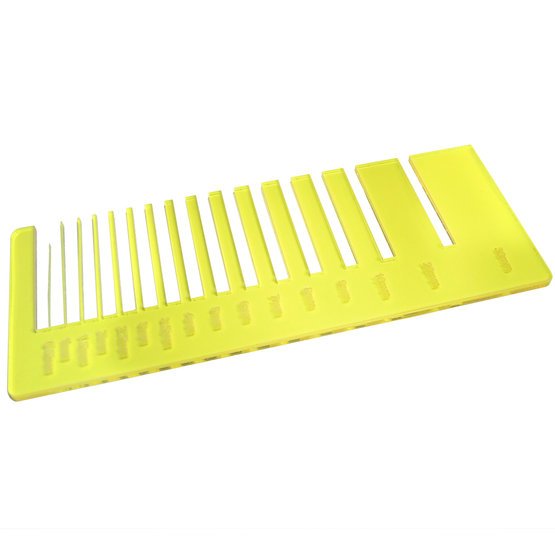 1/16" Yellow Translucent Acrylic Plexiglass Sheet – 6" X 12" (PA0216) #2037