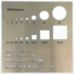 Alluminio per il taglio laser - dettaglio precisione