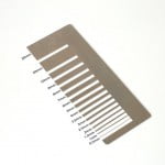 Taglio laser alluminio - test di precisione