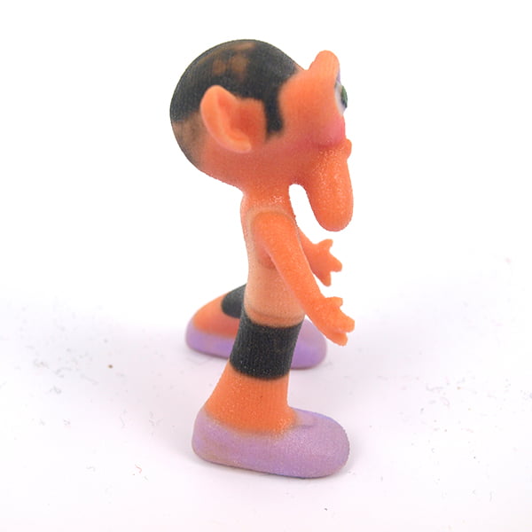 Singe mélangeur imprimé en 3D en couleur