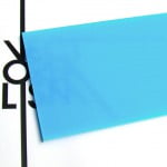Plexiglas baby blue opalino