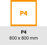 Format de découpe laser vectoriel | P4 800x800