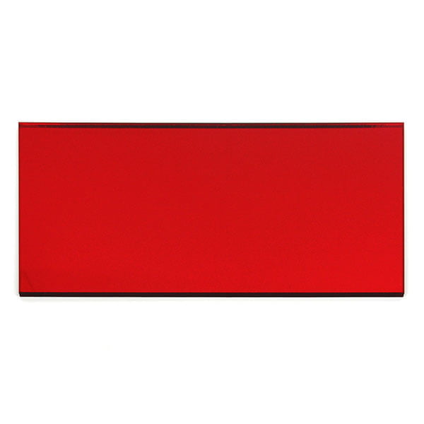 Red mirror plexiglass - sample