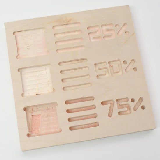 Poplar plywood for CNC milling material sheet