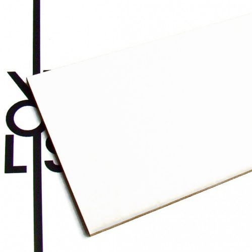 White cardboard - sample