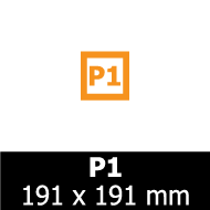 P1 @ 2x Vectorealism laser cutting format | P1 191x191