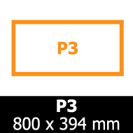 P3 @ 2x Vectorealism laser cutting format | P3 800x394