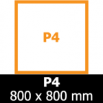 Format de découpe laser Vectoréalisme | P4 80x80