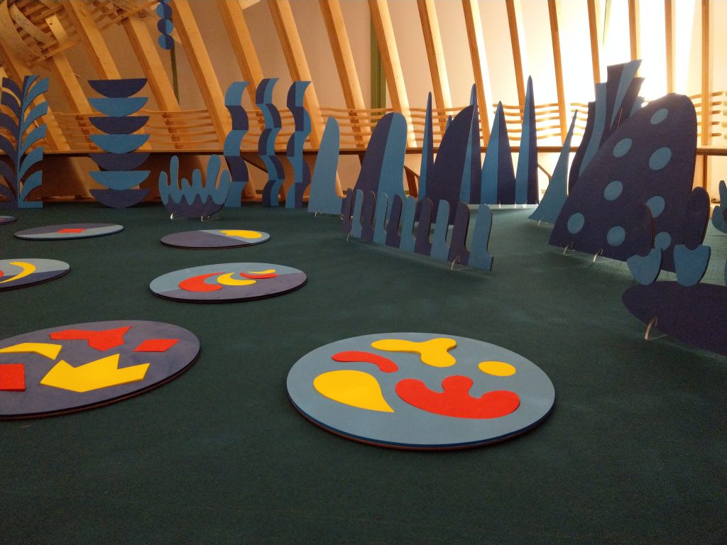 TATCH | installation in EVA laser cutting for Triennale