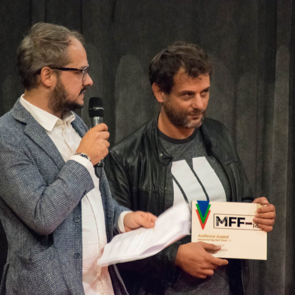 Milan Film Festival 2018 award plaque