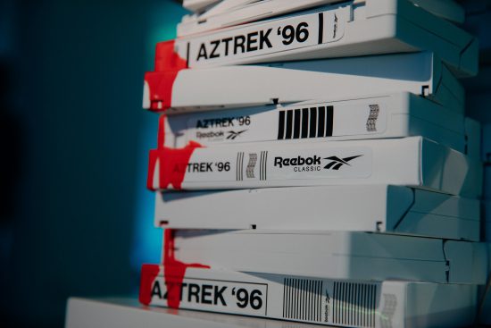 Hand painted Reebok glorifier detail