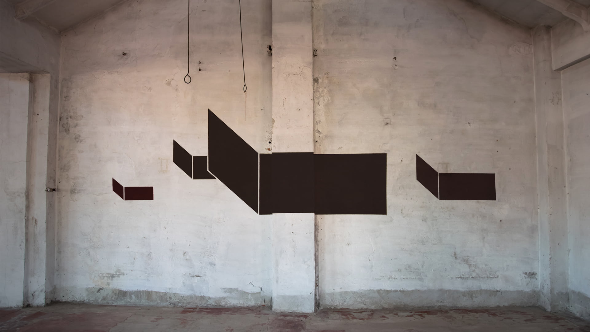 Geometric graffiti art