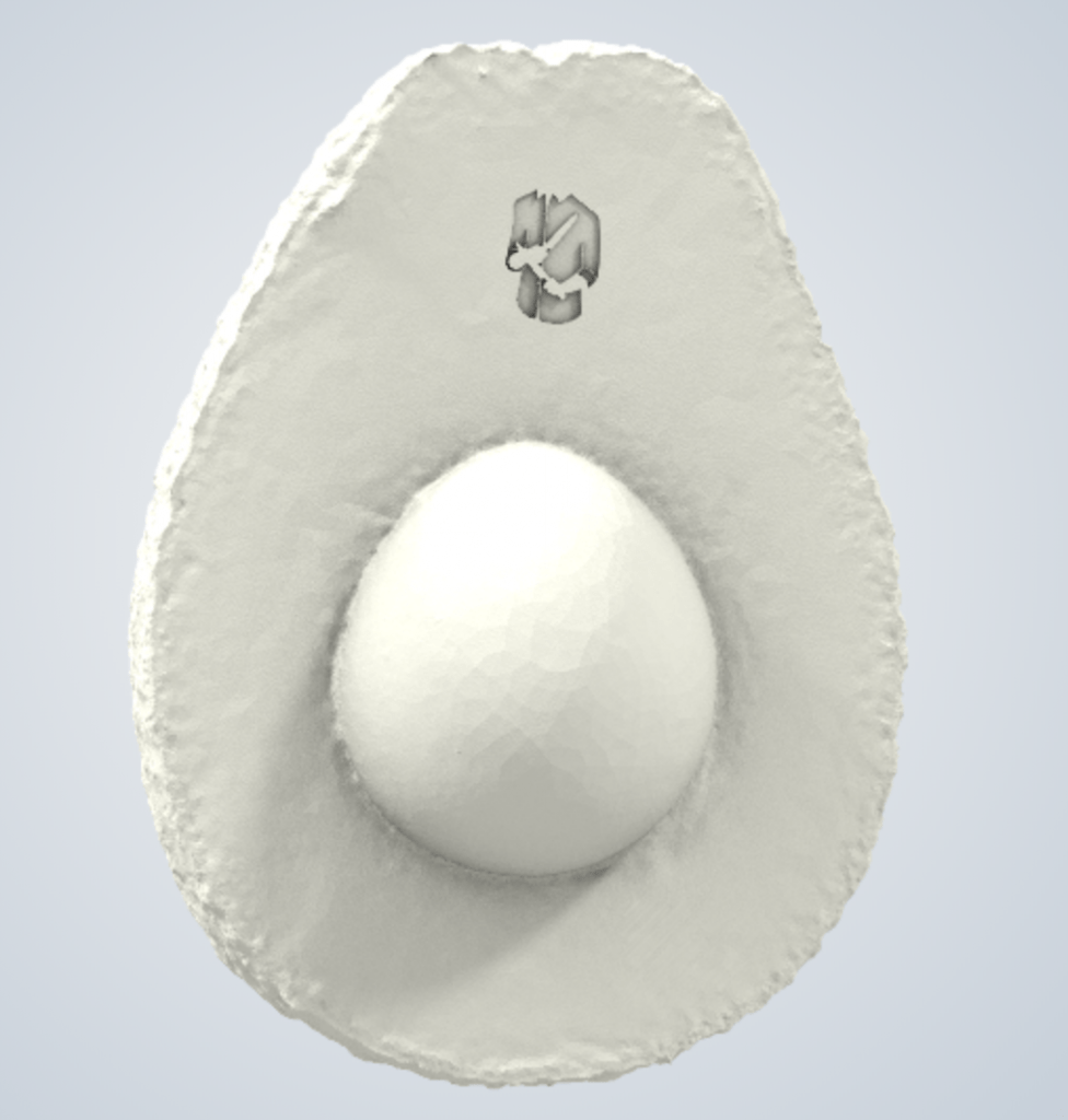 Gold Avocado Award - rendering