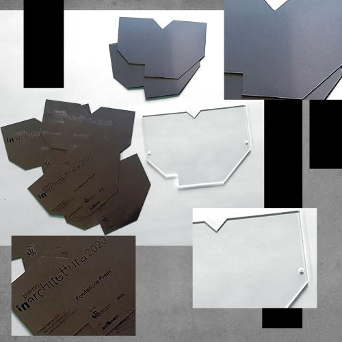 Targhe Premi IN/ARCH 2020 - forme