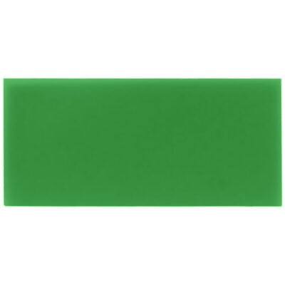 Campione - plexiglass verde lucido pieno per il taglio laser