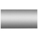 Sample - steel effect laminate for laser cutting