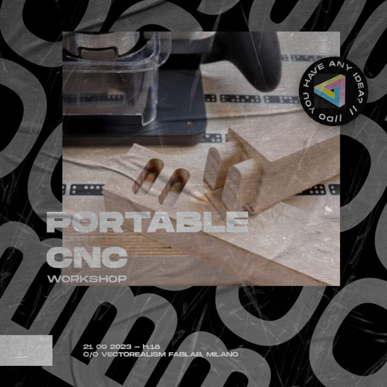 Workshop CNC Milan - Vectorealism FabLab