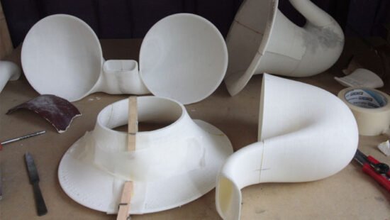 Saxophone prototipo in stampa 3d